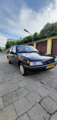 Peugeot 405 cena 6999 przebieg: 60000, rok produkcji 1991 z Lublin małe 277